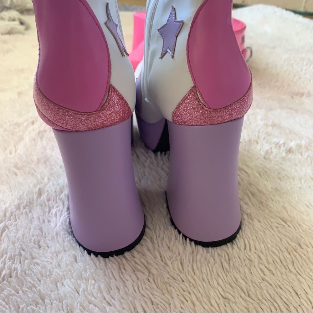 New Sugar Thrillz Platform Disco Boots - Picture 5 of 7